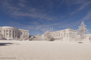 The White House has shared plans for the new ballroom on social media